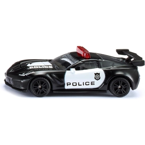 Samochodzik Chevrolet Corvette ZR1 Police model metalowy SIKU S1545